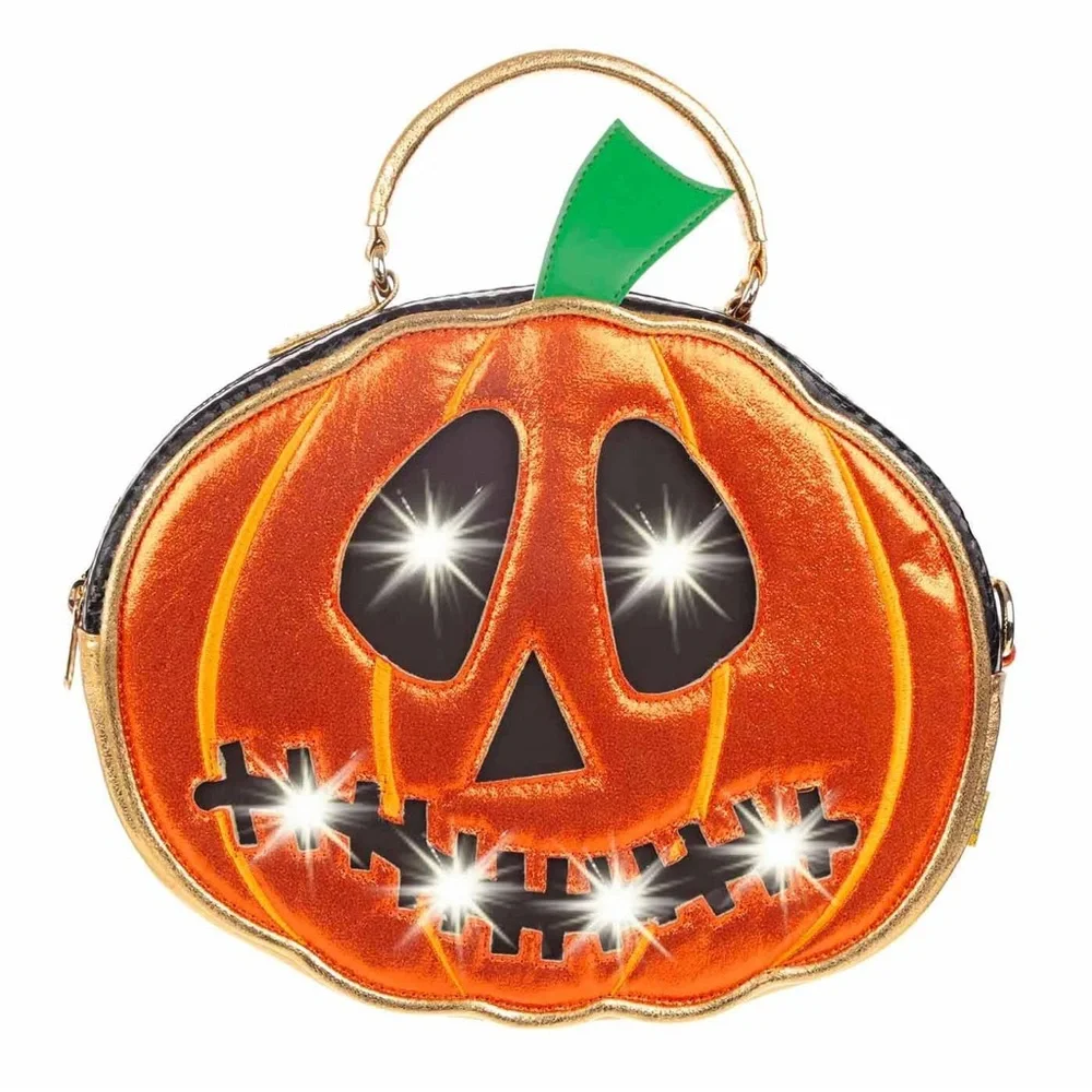 Irregular Choice Happy Hauntings Pumpkin Backpack - Picture 2 of 7